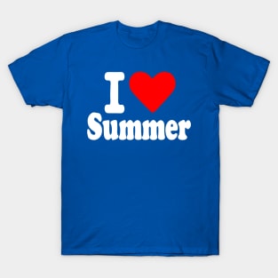 i love summer 2 T-Shirt